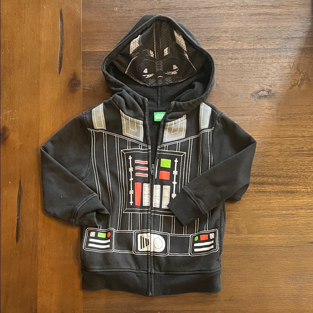 Star Wars Black and Gray Graphic Hoodie